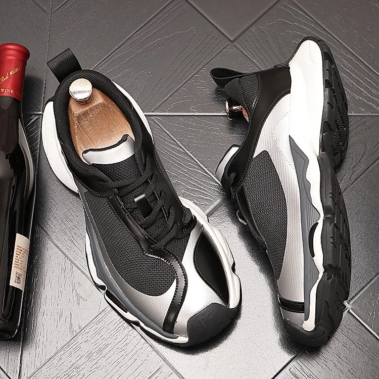 2025 New hot sale men's casual sports shoes comfortable fashion casual breathable men's brand new running shoes