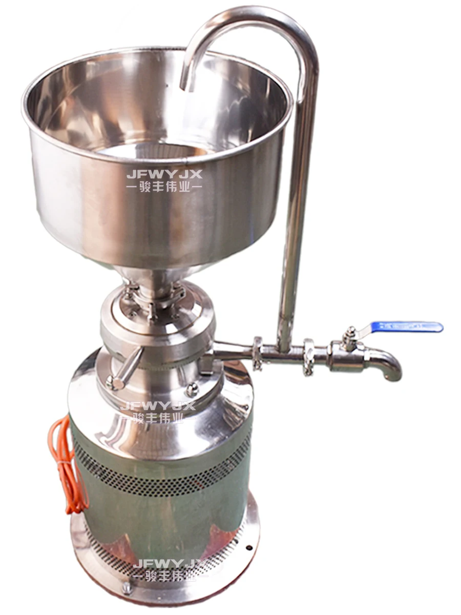 Stainless steel sanitary mechanical seal 7.5kW liquid vegetable nutrition grinder