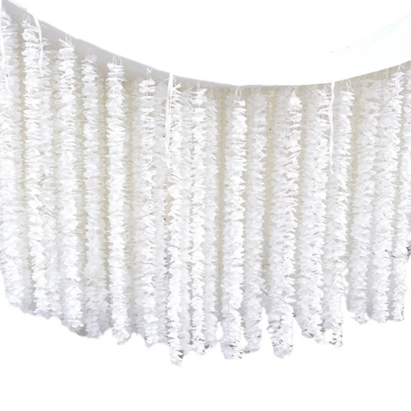 

Purely hand-sewn, flower wall ceiling decoration flower string wedding arrangement wedding flower arrangement