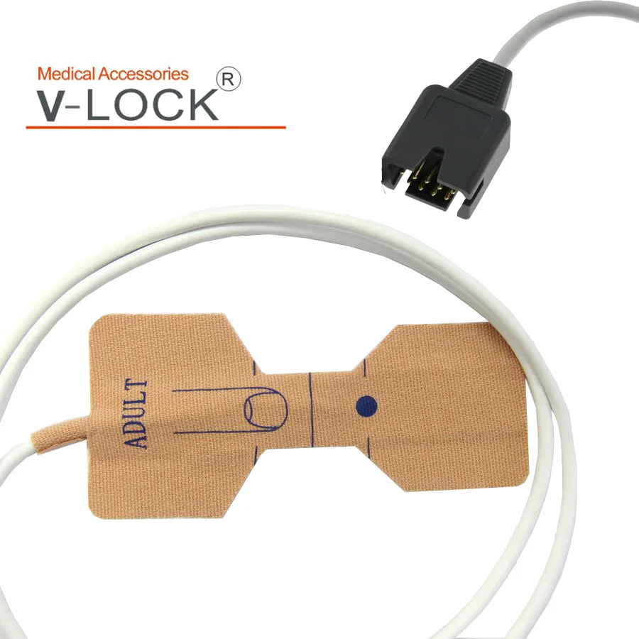 2024V-LOCK High Quality Disposable sensor with elastic bandage SIZE:Adult/Infant for masimo DB9 9pin with chip