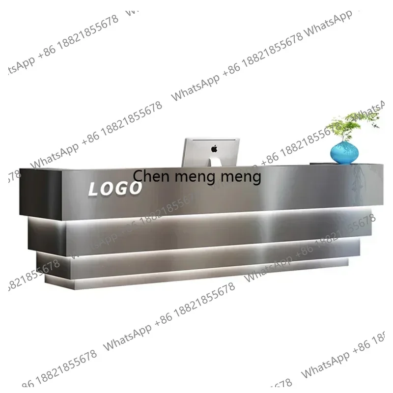 

Beauty Center Reception Furniture For Stores Spa Office Companies Modern Luxury Salon Shop Service Counter Party Tables Desk Bar