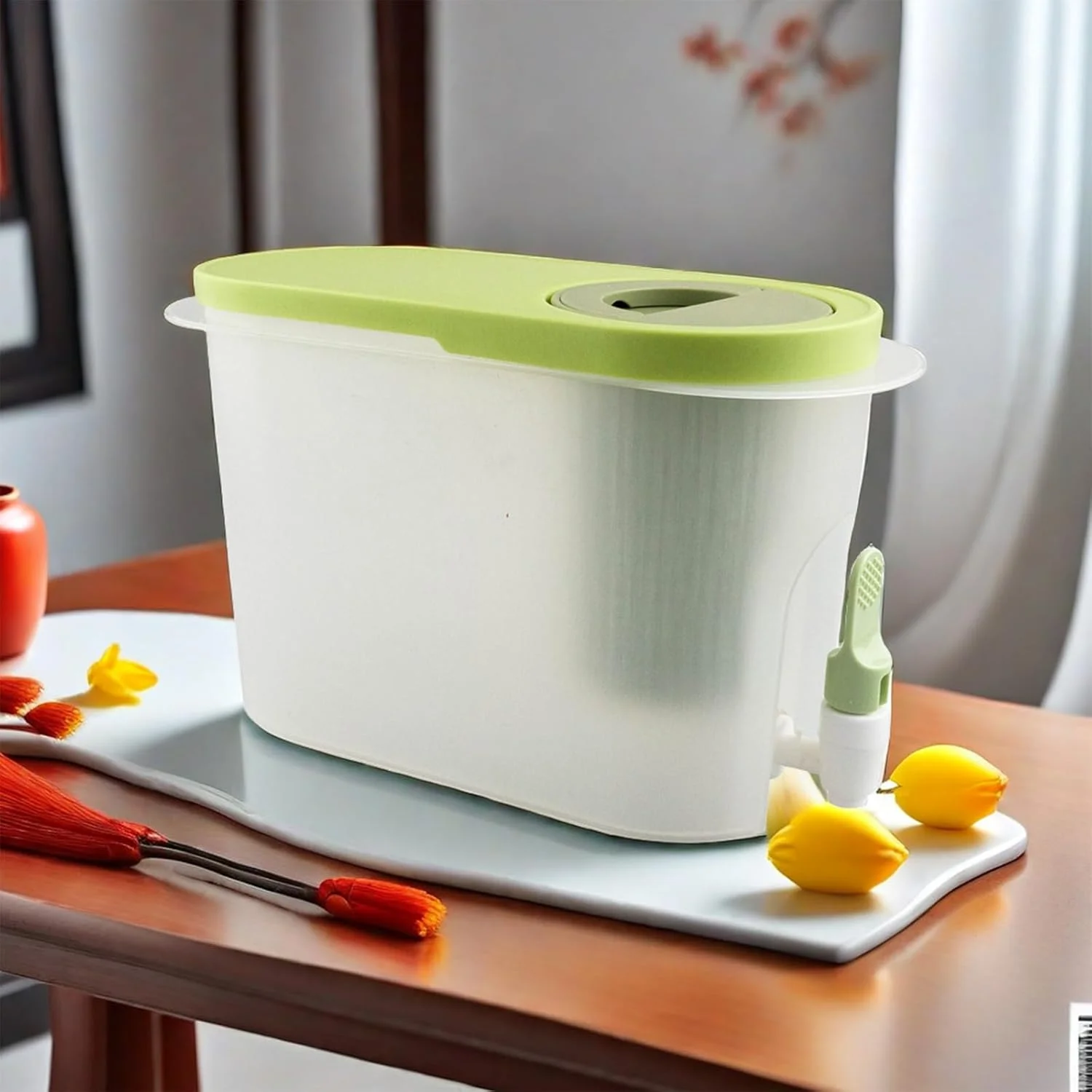 /4 галлона холодного заваривания с мелкой сетчатым стальным фильтром и патрубком - кувшин для приготовления чая со льдом из полипропилена для кофе со льдом, лимонада, F