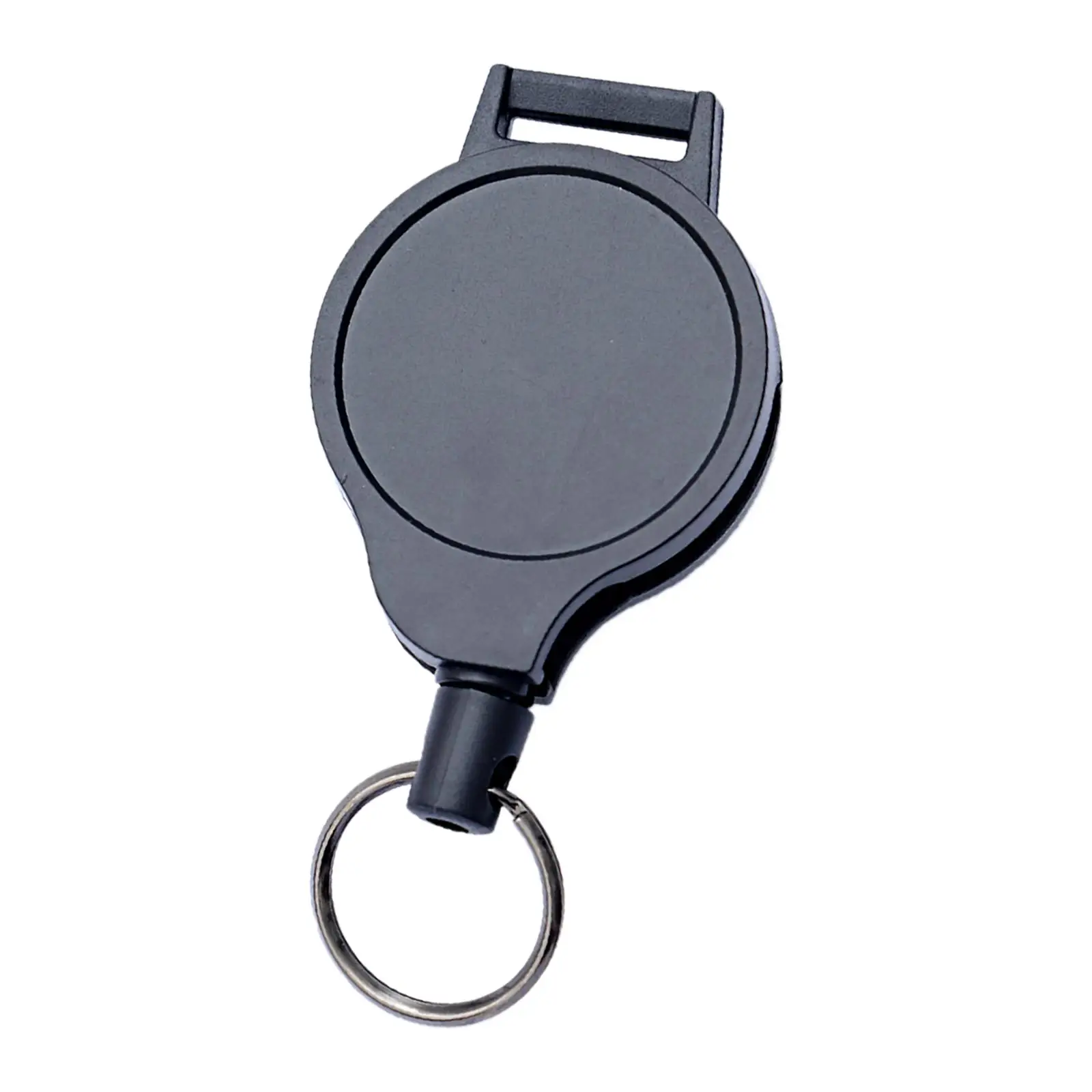 Heavy Duty Retractable Keychain Lightweight with Steel Cord Waist Key Chain