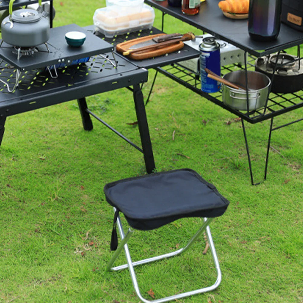 

Compact Portable Folding Camping Stool Small Foldable Bench Lightweight Fishing Stool for Outdoor Travel Garden Picnic Hiking