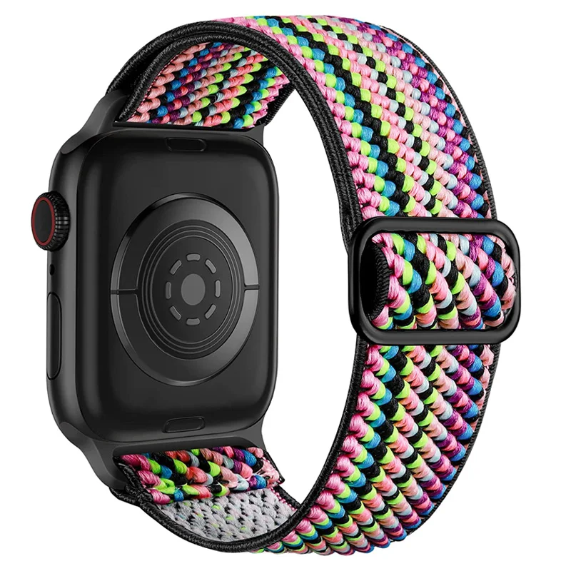 Solo-Loop-Armband für Apple Watch-Armband 45 mm 44 mm 40 mm 41 mm 49 mm 42 mm 38 mm Gürtelarmband