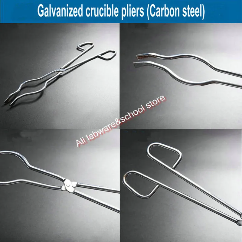 1Pcs Crucible Clamp Pliers Holder Crucible Frame Support Crucible Tongs For School Lab Experiment