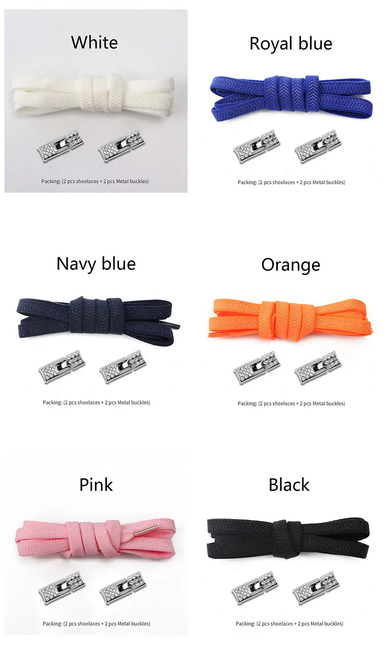 Elastische Schnürsenkel für Sneaker, mit Diamant-Kreuzverschluss, ohne Binden, für Kinder und Erwachsene, 8 mm breit, Schnürsenkel ohne Binden, Gummibänder, Schnürsenkel. – Detail 14