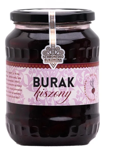 Burak kiszony 640g - Schronisko Bukowina