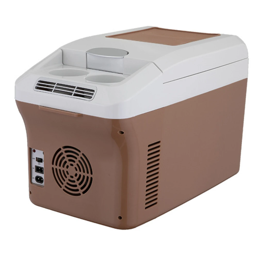 12l Car Refrigerator Car Home Dual-use Small Refrigerator Mini Car Cooling And Heating Box Refrigeration Mini Refrigerator