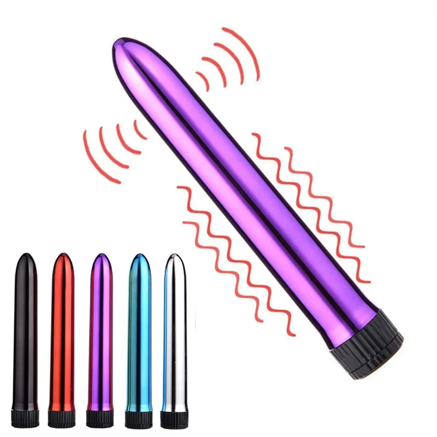 7 Inch Huge Dildo Vibrator AV Stick Bullet Vibrator Vaginal Pussy G-spot Stimulator Female Pocket Masturbator Sex Toys For Women