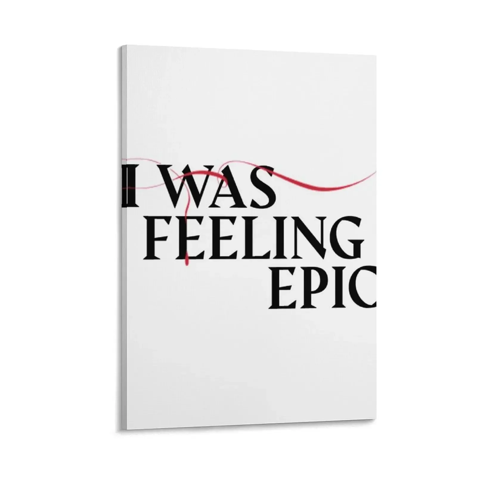 

TVD i was feeling epic quote Canvas Painting wall decor anime painting