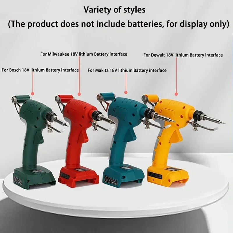 Nuovo saldatore elettrico portatile automatico per alimentazione stagno per riparazione saldatura batteria Makita/Milwaukee/Dewalt/Bosch 18V 20V