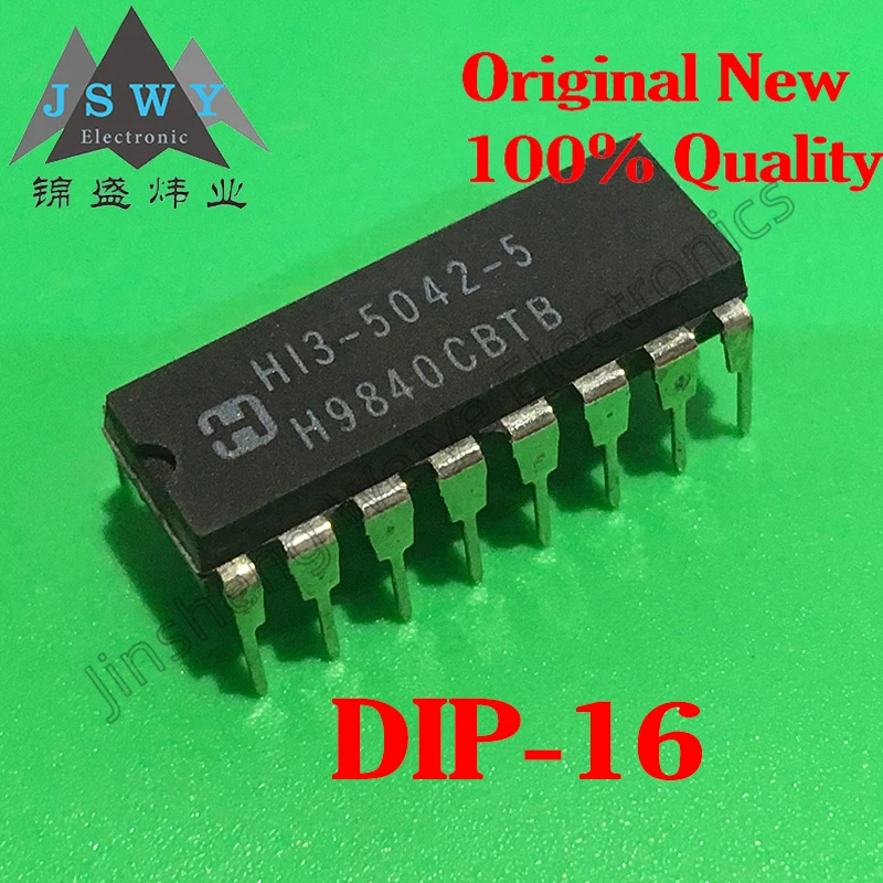 (5/20PCS) HI3-5042-5 PDIP-16 Original SPDT Analog Switch/Multiplexer Chip In Stock Fast Shipping