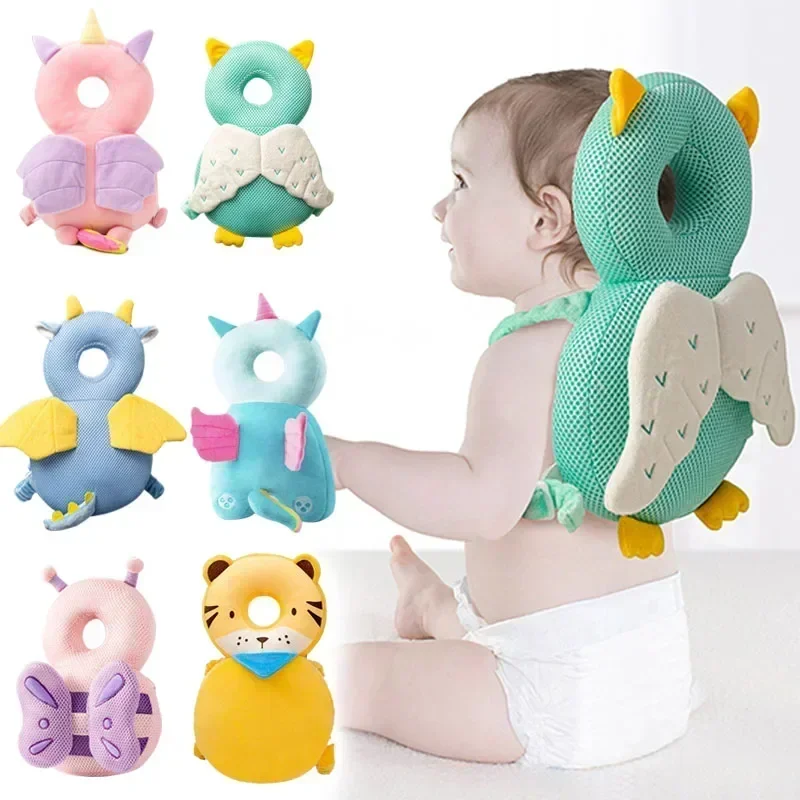 1-3T Toddler Baby Head Protector Safety Corner Guards Prevent Back Injured Angel Bee Cartoon Edge Security Protective Headgear