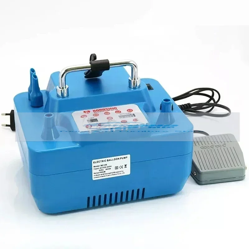 800W Electric Balloon Pump with Foot Switch and Dual Hole Professional Inflation Memory Function with Timer