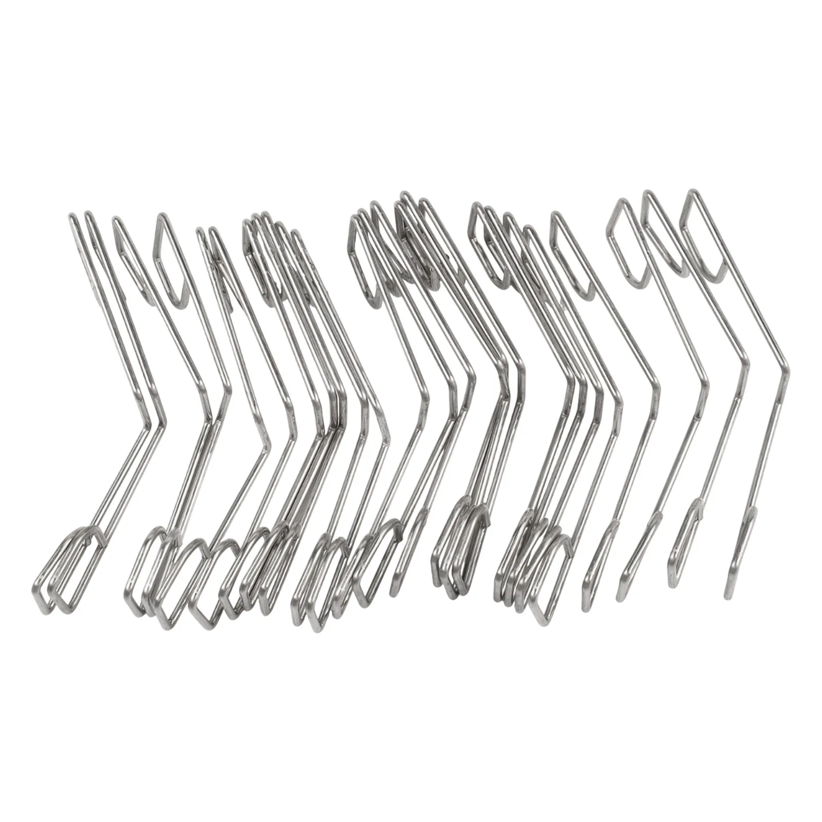 25/50PCS Fence Panel Clip Stainless Steel Fence Panel Wedges Noise Reduce Rattling Banging Stop Wedges For Garden Fence