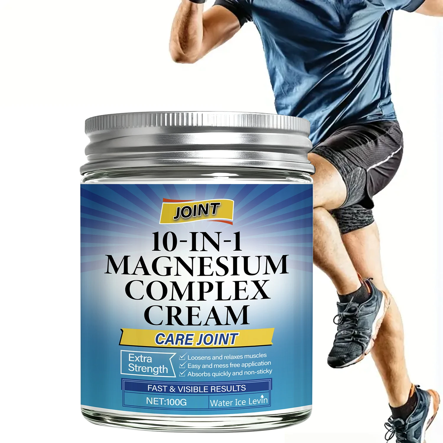 Crema Invierno 10-en-1 para Articulaciones con Magnesio - Fuerza Extra para Aliviar Músculos y Articulaciones, Resultados Rápidos y Visibles, Cuidado Reconfortante