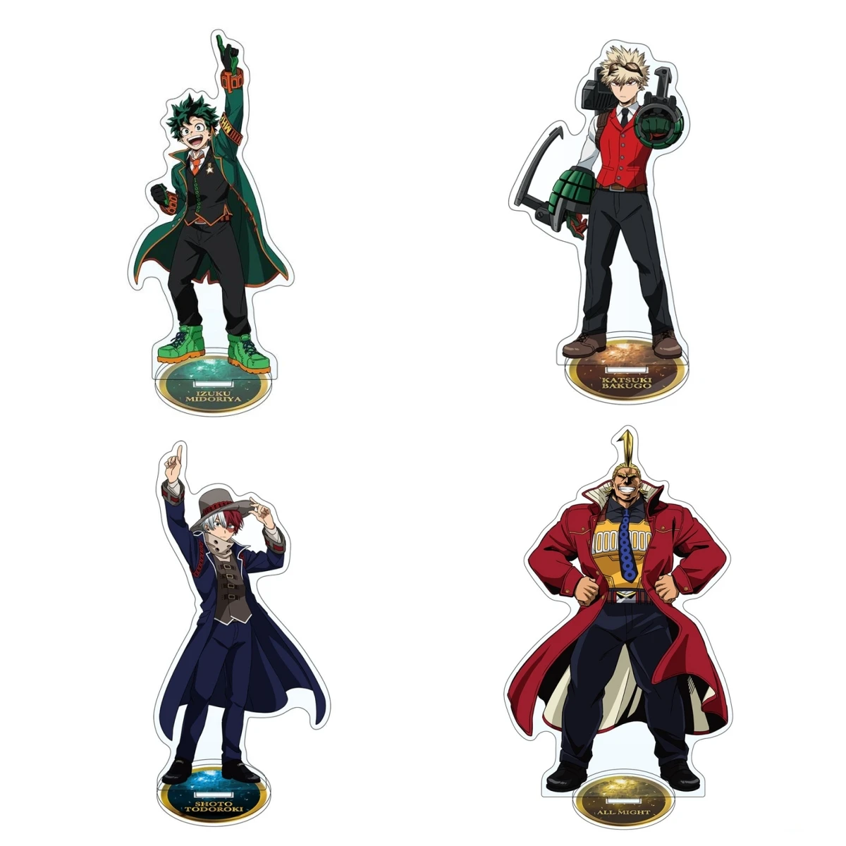 Anime My Hero Academia Acrylic Stand Izuku Midoriya Tabletop Decorations Accessories Decor Gifts Keychain Exquisite Products
