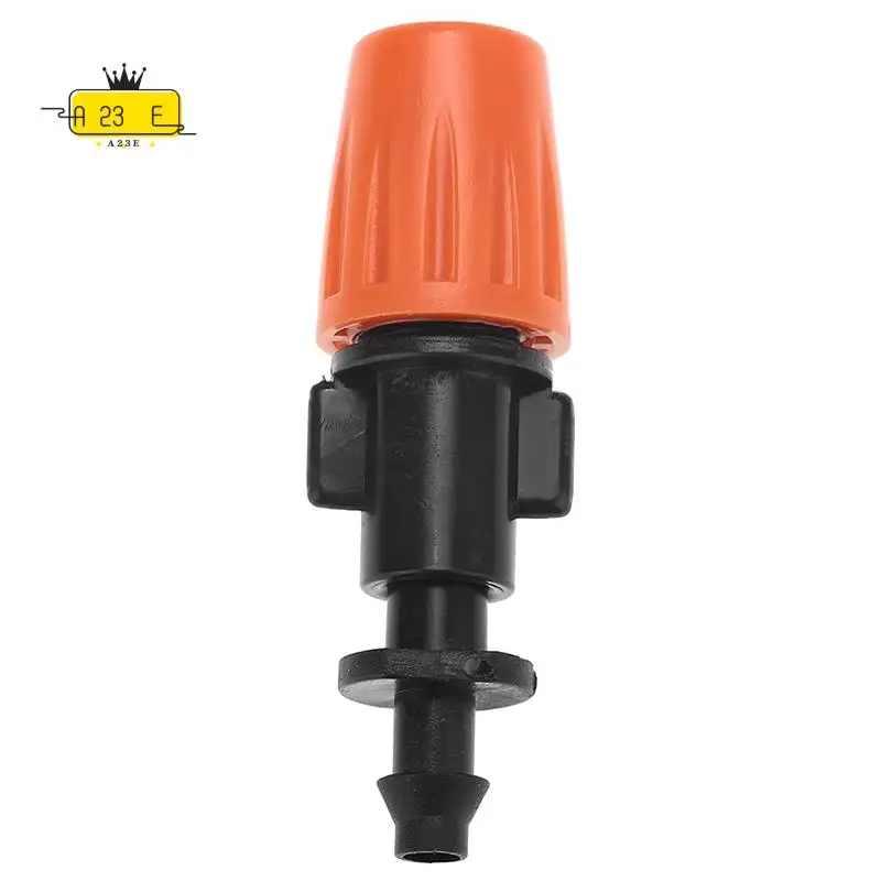 

A23E-50 Pcs Drip Irrigation Spray Nozzle, Water Spray Nozzle, Adjustable In 2 Modes: Water Mist And Water Column