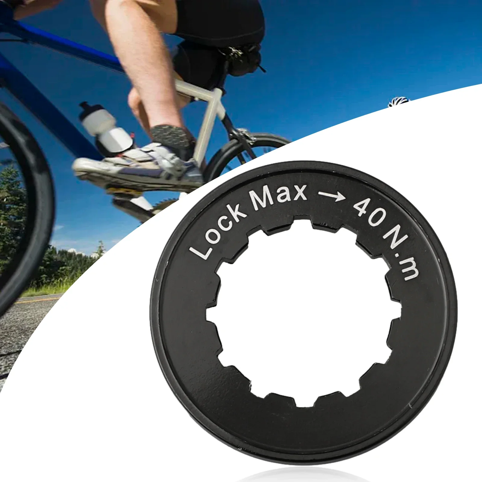 Bike Bicycle Centerlock Disc Brake Lockring 38x7.5mm For-Shimano Deore XTR XT SLX Cycling Lock-Ring Accessories