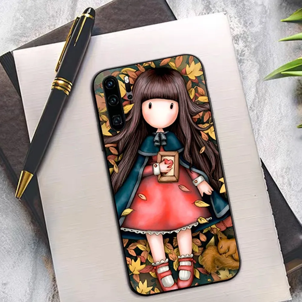 Cute Cartoon Girl Kid santoro_gorjuss Phone Case For Huawei P 8 9 10 20 30 40 50 Pro Lite Psmart Honor 10 lite 70 Mate 20lite