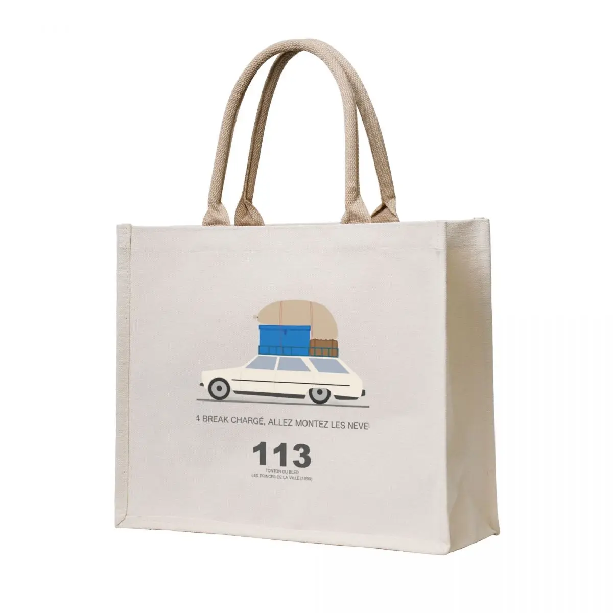 

113 - Tonton du Bled - 504 Loaded Break Tote Bag Gift bag canvas shopping bag sac pour femme