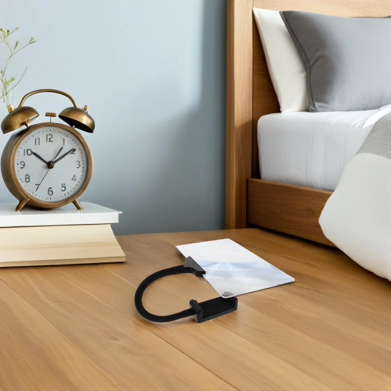 

Adjustable Flexible Gooseneck Magnifier For Seniors Hd Clip On Reading Glass Sewing Painting Crafts Computer Screen