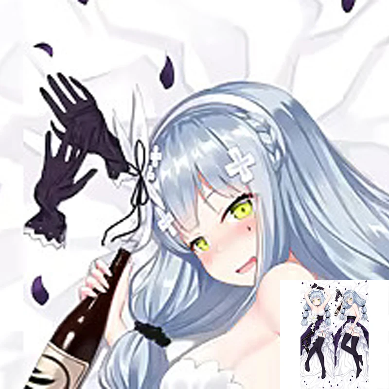 

Anime Pillow Cover Dakimakura HK416 2 Side Printed Hugging Body Pillowcase Cushion Cover Bedding
