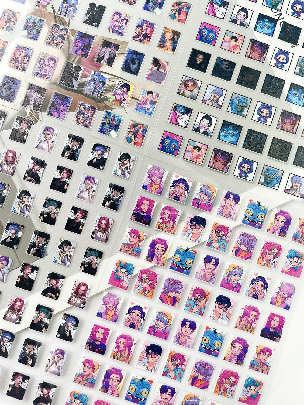 

Cartoon Korea Anime Film Kpop Demon Hunters Pvc Self-Adhesive Slider Nails Stickers Diy Scrapbooking Phone Camera Suitcase Decal