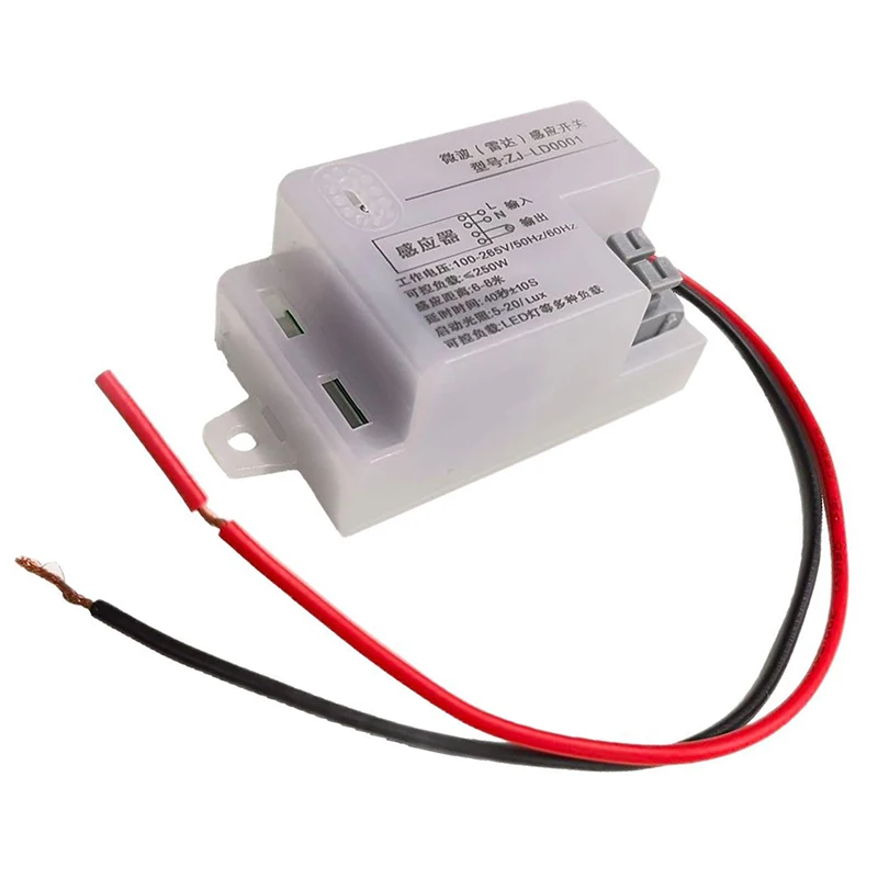 Home Mini Armadio Rivelatore Sensore PIR Smart Switch LED PIR Sensore di movimento a infrarossi Rilevamento Interruttore automatico della luce del sensore