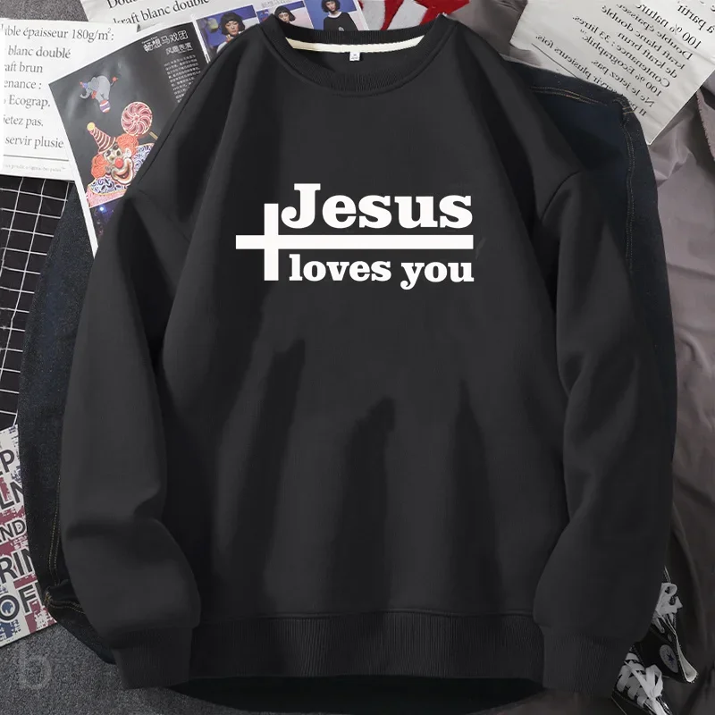 

Love Like Jesus Pullover Crewneck Sweatshirt Christian Religious God Hoodie Pullover Long Sleeve Graphic Hoodies Coats Clothes