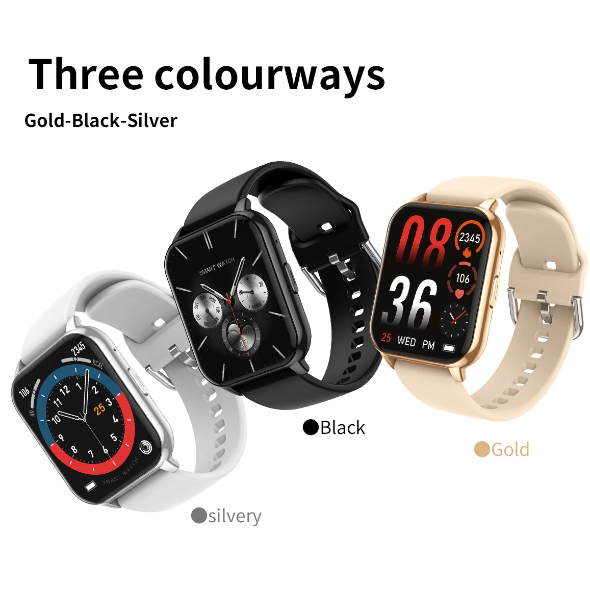 Smartwatches for men Android phones, For Samsung galaxy, wireless BT5.0, texting and calling, 240*296 HD large screen, smart bra