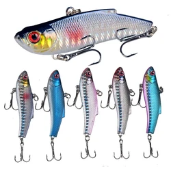 1PCS 7cm/20g Artificial Japanese VIB Fishing Lure Lead Inside Hard Bait Diving Swivel Bait Winter Sea Fishing Tackle