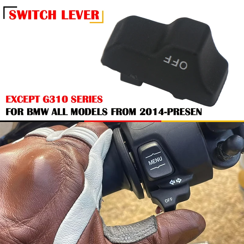 Palanca de interruptor de luz direccional para BMW, todos los modelos desde 2014-presente R1300GS R1250GS R1200GS R18 F750GS F850GS ADV F900XR F700GS