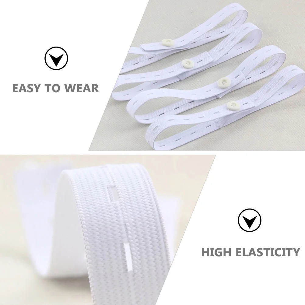 12 قطعة حزام حفاضات الرضع قابل للتعديل تصميم إبزيم عالي المرونة مريح ولا مزيد من الملابس المبللة