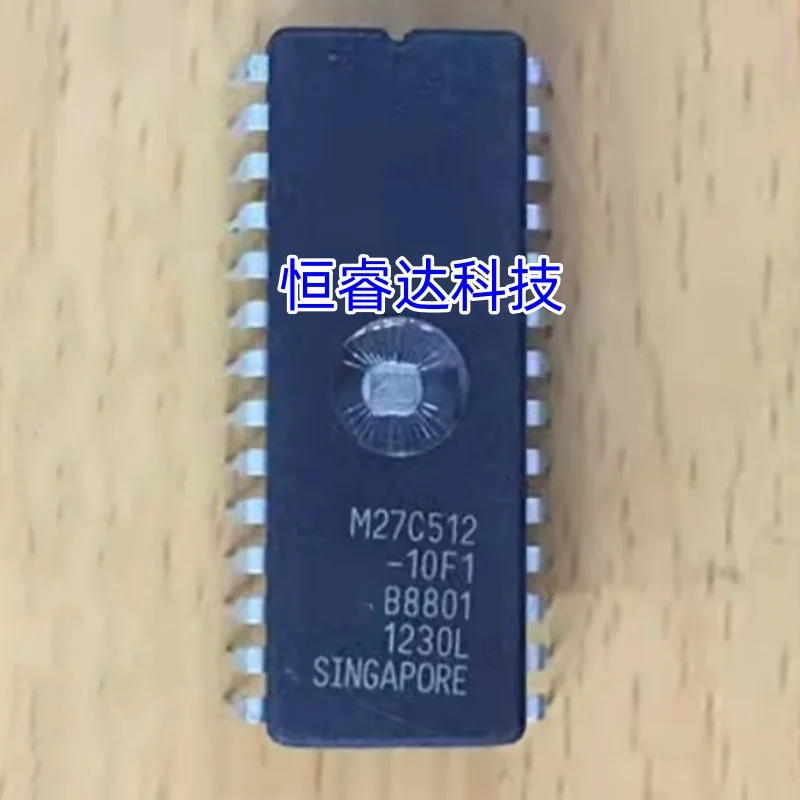 Free Shipping 10Pcs M27C512-10F1 M27C512 DIP-28 IC EPROM UV 512KBIT 120NS best quality