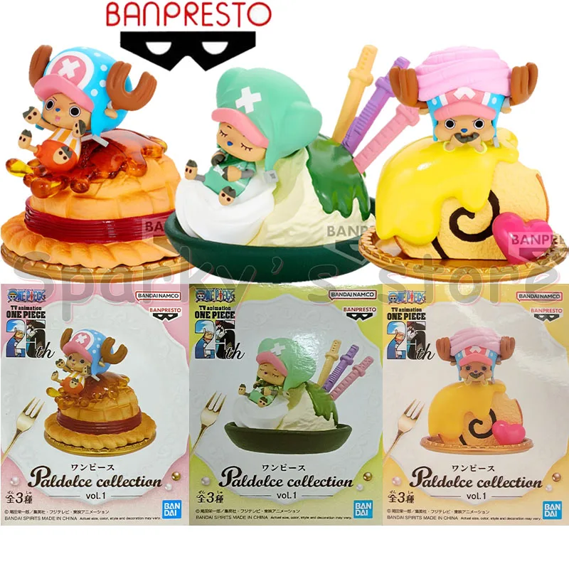 

Bandai Original Paldolce collection One Piece Anime Figure Tony Tony Chopper Action Figure Toys For Boys Girls Kids Gifts Model