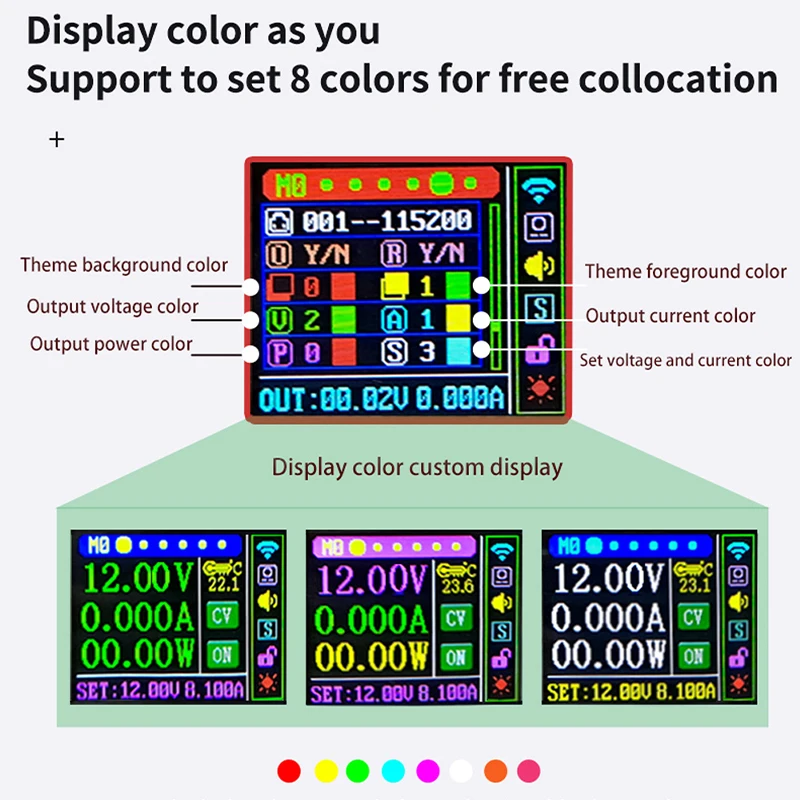 Imagem -06 - Cnc Ajustável Fonte de Alimentação dc Step Down Módulo 900w Regulador Tensão Buck Conversor Constante Tensão Corrente Manter Xy6014