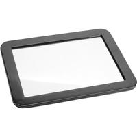 Magnetic Makeup Mirror Girls Bedroom Locker Travel Round High Definition Stable Base Plastic Glass Decorative Mirror