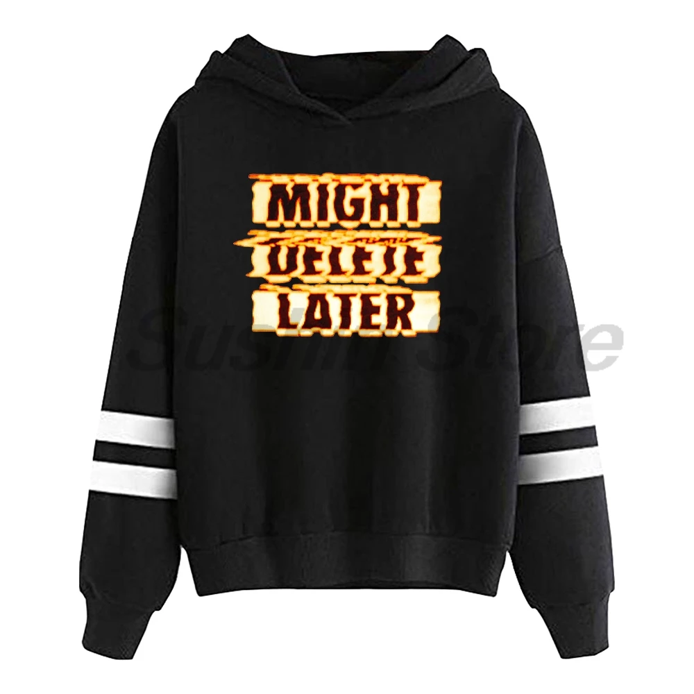 

J Cole Might Delete Later Album Merch Hoodie Pocketless Parallel Bars Sleeve Streetwear Men Women Sweatshirt Fashion Clothes