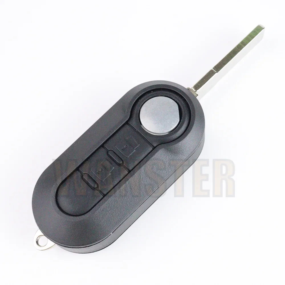 لشركة فيات 500 باندا بونتو برافو دوكاتو ستيلو حافظة مفاتيح السيارات عن بعد فوب SIP22 شفرة الوجه للطي مفتاح السيارة فوب قذيفة الإسكان