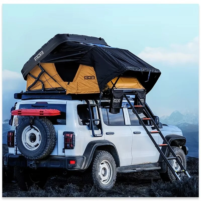 

ADA OVERLAND Hot Selling Waterproof ABS Hard Shell Side Open Roof Top Tent for 4x4 Off Road Vehicle