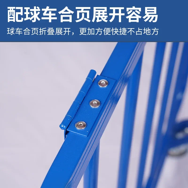 Stainless steel cart, kindergarten basketball storage basket, football storage frame, multi-specification basketball cart,mobile