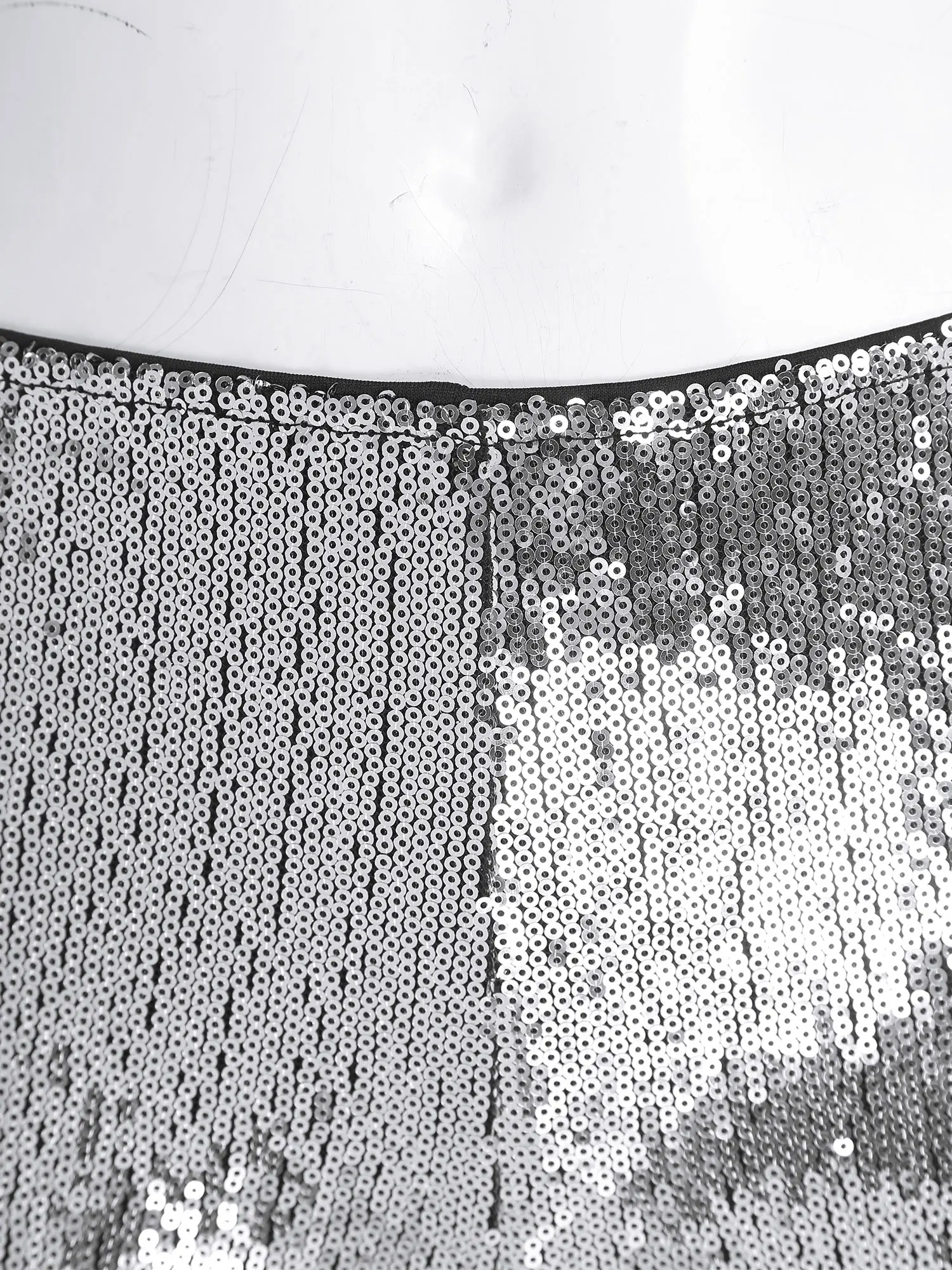 

Womens Shiny Sequined Hot Pants Fully Lining Leopard Print Glittery Booty Shorts Clubwear for Party Pole Dance Raves