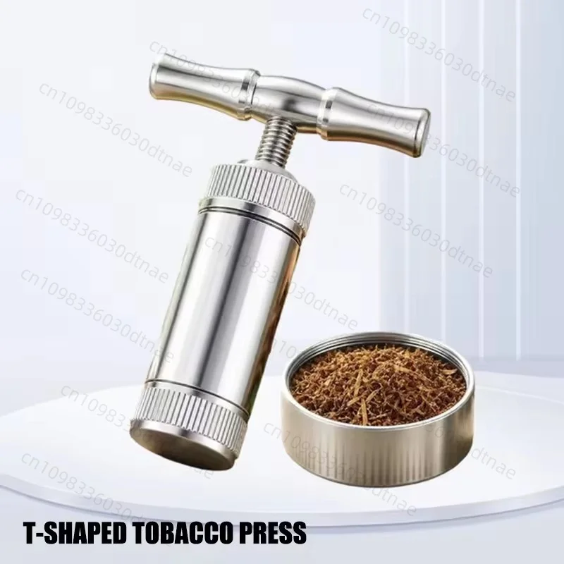 2026 New Metal Tobacco Herb Press Aluminum Compressor Pressure Spice Grinder Hand Crusher Smoking Accessories 1