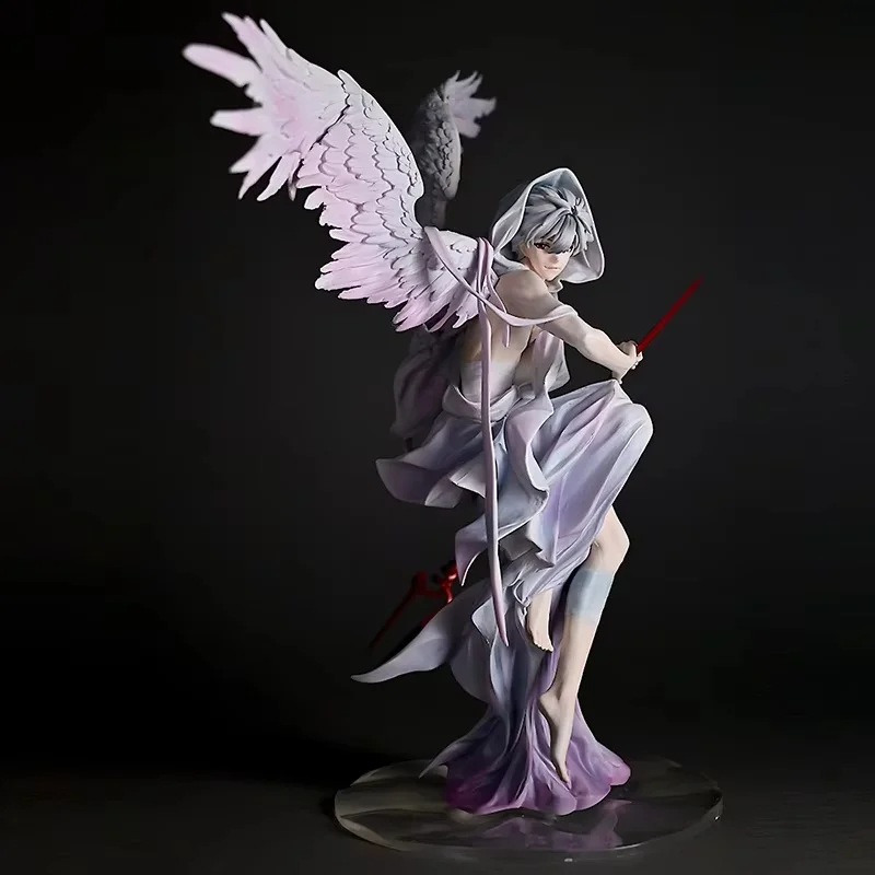 

28cm Nagisa Kaworu With Wings Anime Figures Pvc Toy Game Collection Model Doll Desktop Decoration Gift