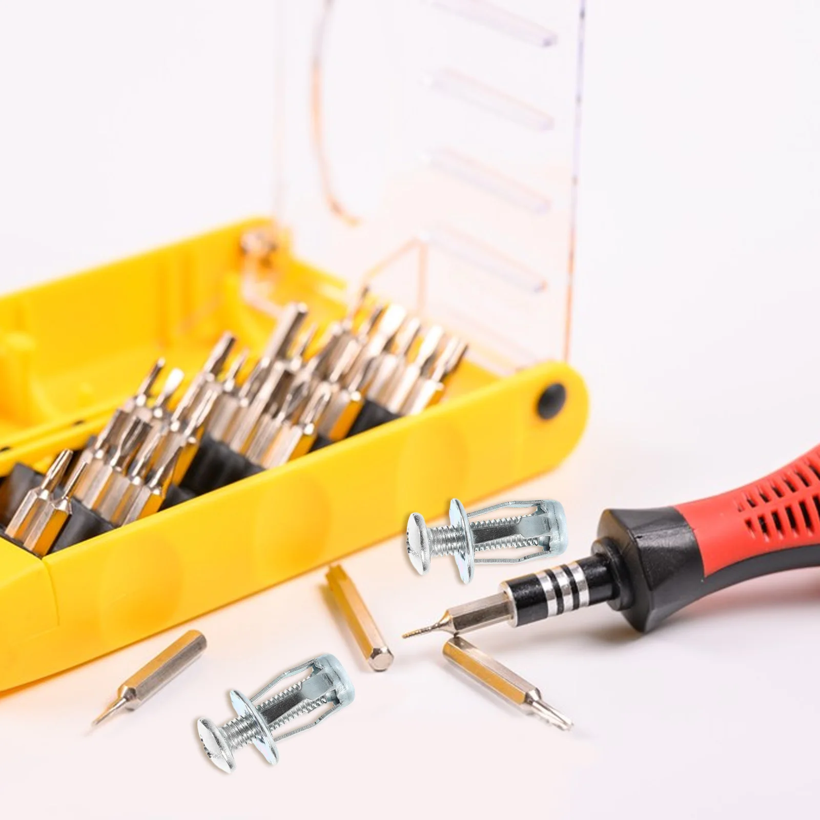 

25 set Rivet Nuts Insert Galvanized Carbon Steel Thread Expansion Nut For Plastic Wood Metal Blind Hole Fastener Set