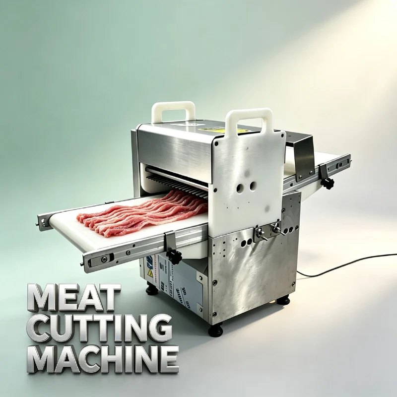 Meat Slicing Dicing Strip Cutting Machine Desktop Fresh Meat Slicer For Pork Belly Beef Fish Lamb Chicken Breast Shredding