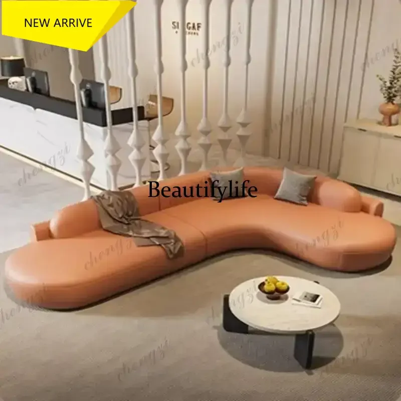 

G153 Living Room Sofas Italian Modern Luxury Sectional Living Room Sofas Cute Curved Woonkamerbanken Furniture Home