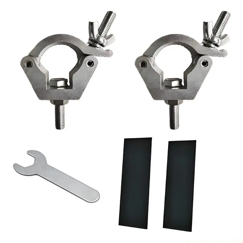 J0MA Camp Wagon Tow Bar Clamp for Outdoor Linkage and Trailer Mounting, Detachable Metal Hardware for Daily Use